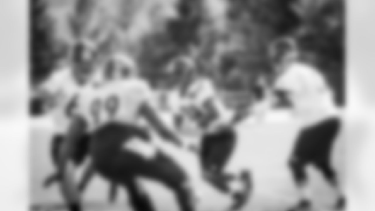 Landry Jones, Daryl Richardson, Caushaud Lyons, and David DeCastro
