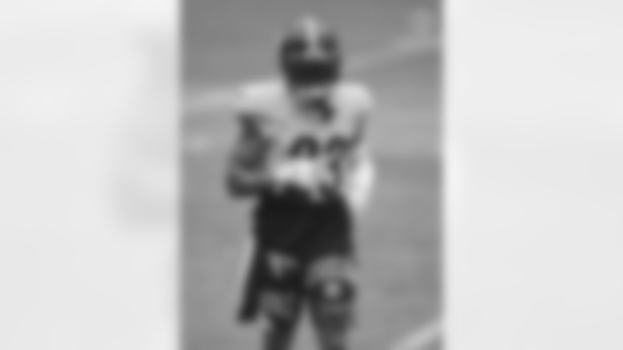 Pittsburgh Steelers cornerback Joe Haden (23) trains at Heinz Field during the Steelers 2020 Training Camp, Wednesday, Sept. 2, 2020 in Pittsburgh, PA. (Caitlyn Epes / Pittsburgh Steelers)