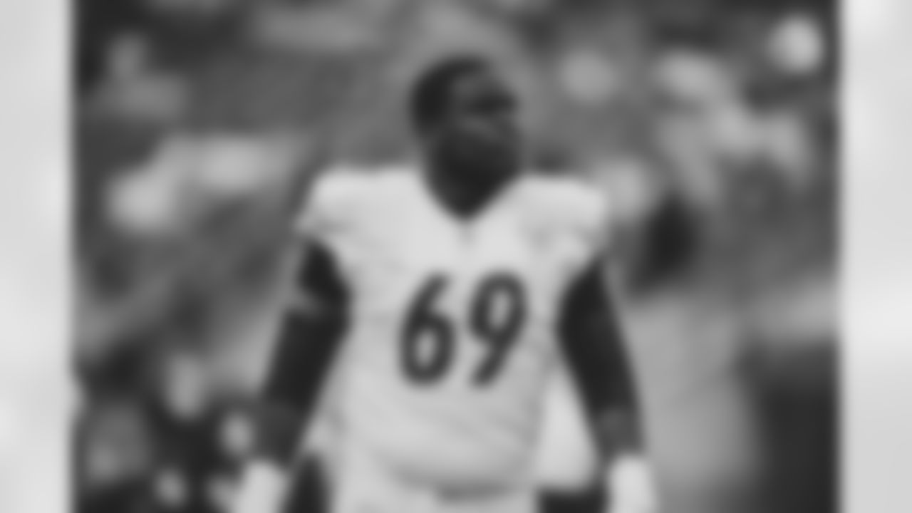 Pittsburgh Steelers offensive lineman Kevin Dotson (69) during a regular season game between the Pittsburgh Steelers and the Tennessee Titans, Sunday, Oct. 25, 2020 in Nashville, TN. The Steelers defeated the Titans 27-24. (Karl Roser / Pittsburgh Steelers)