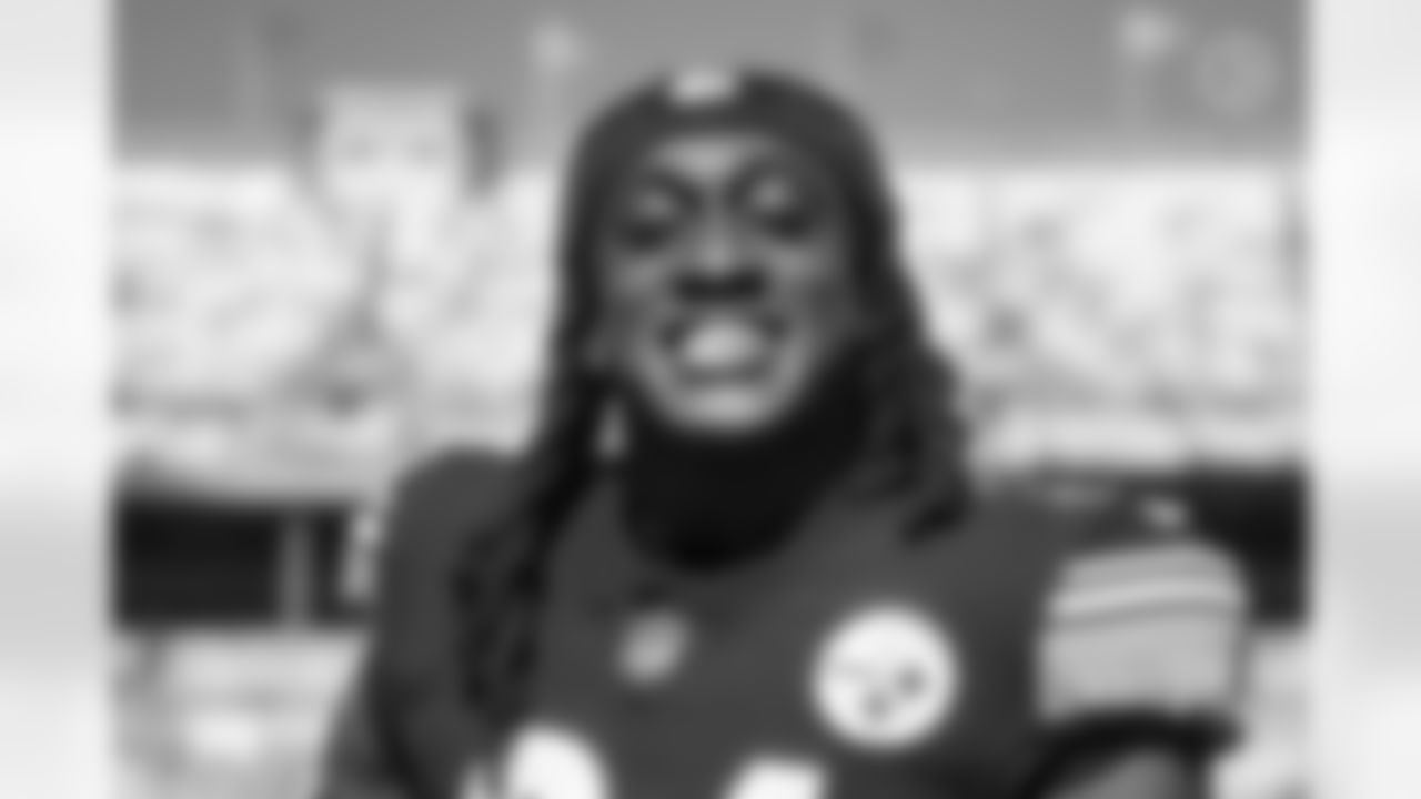 Pittsburgh Steelers safety Terrell Edmunds (34) during a regular season game between the Pittsburgh Steelers and the Cincinnati Bengals, Sunday, Sept. 26, 2021 in Pittsburgh, PA. The Bengals beat the Steelers 24-10. (Caitlyn Epes / Pittsburgh Steelers)