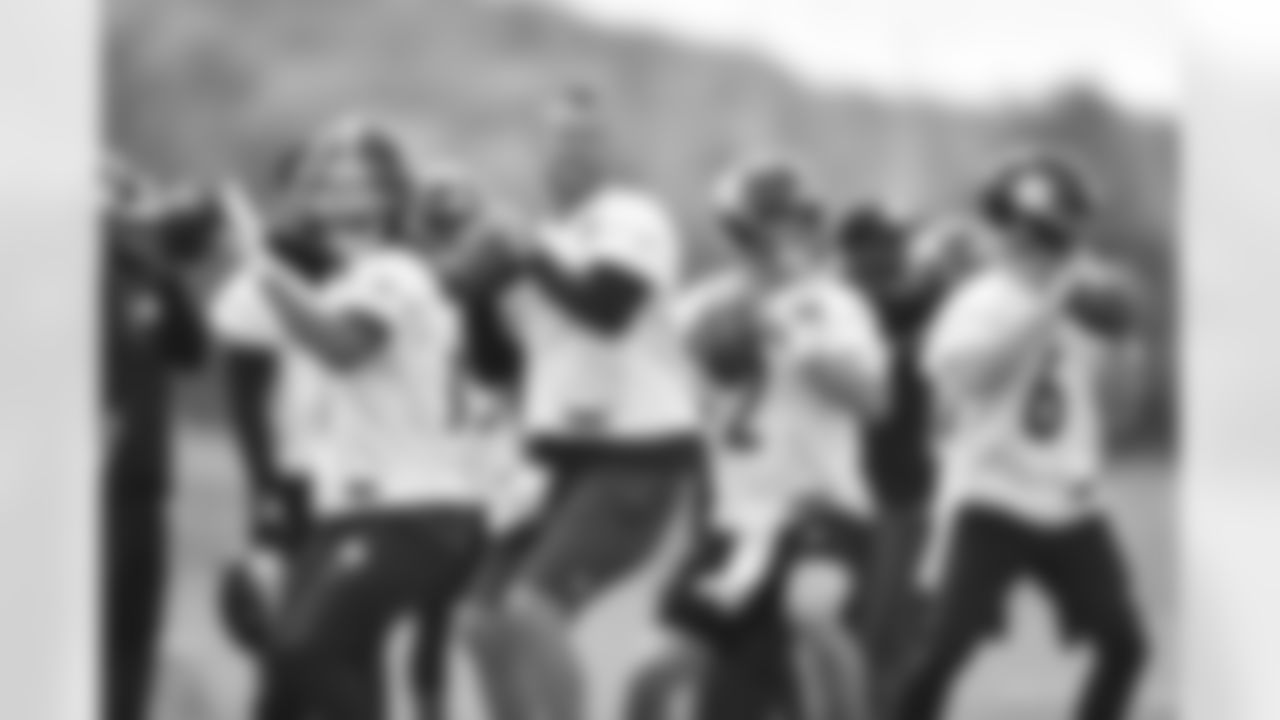 Joshua Dobbs, Ben Roethlisberger, Mason Rudolph and Devlin Hodges