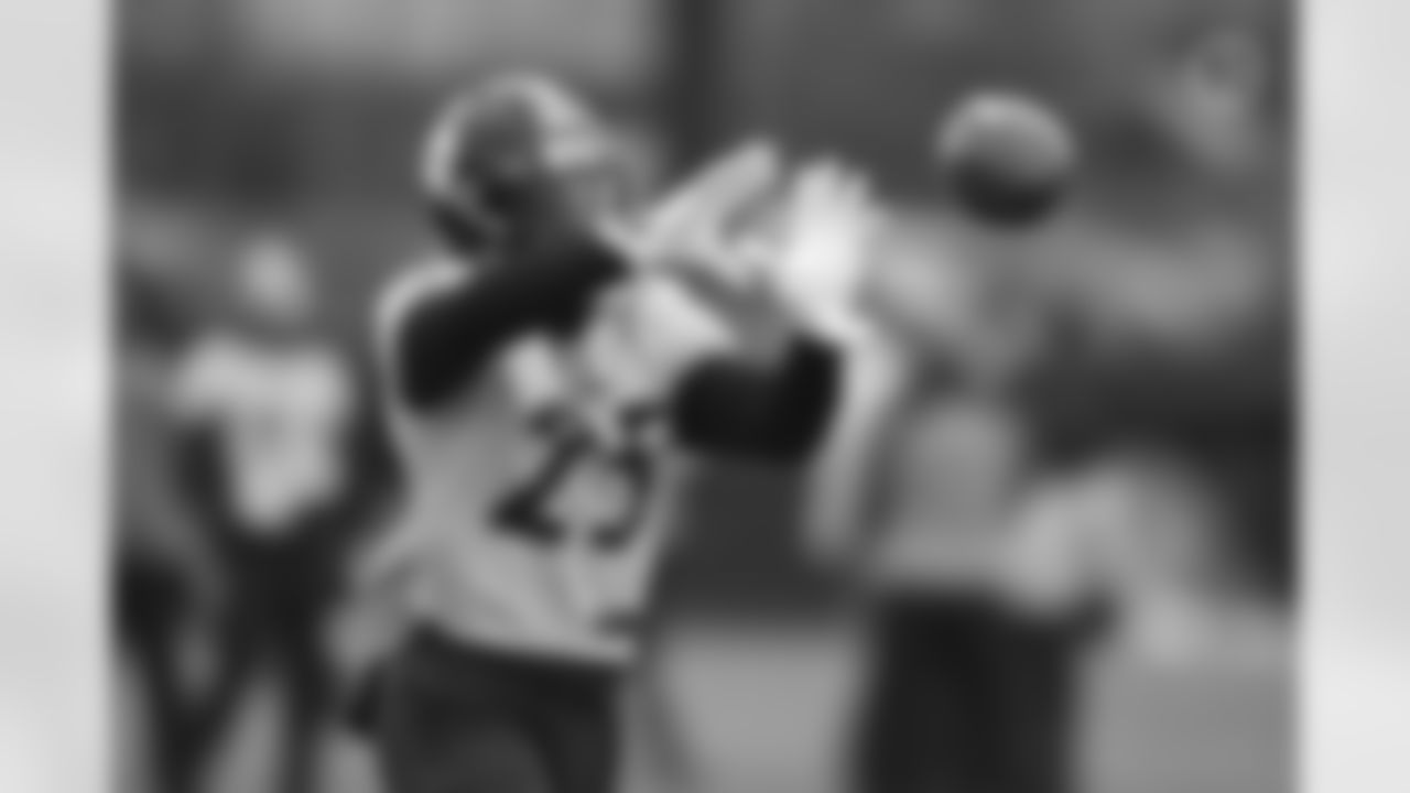 Pittsburgh Steelers safety Antoine Brooks Jr. (25) practices at the UPMC Rooney Sports Complex preparing for a Wild Card Round matchup against the Cleveland Browns, Wednesday, Jan. 6, 2021 in Pittsburgh, PA. (Karl Roser / Pittsburgh Steelers)