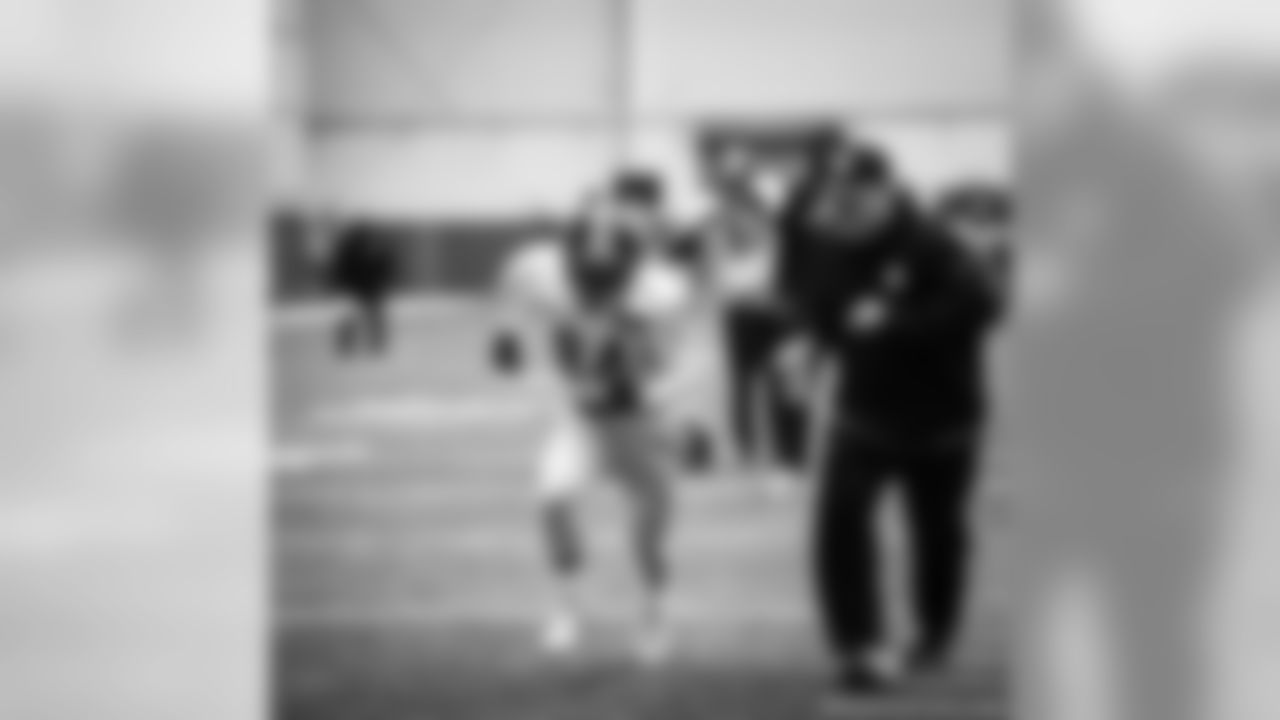 Antonio Brown and Randy Fichtner