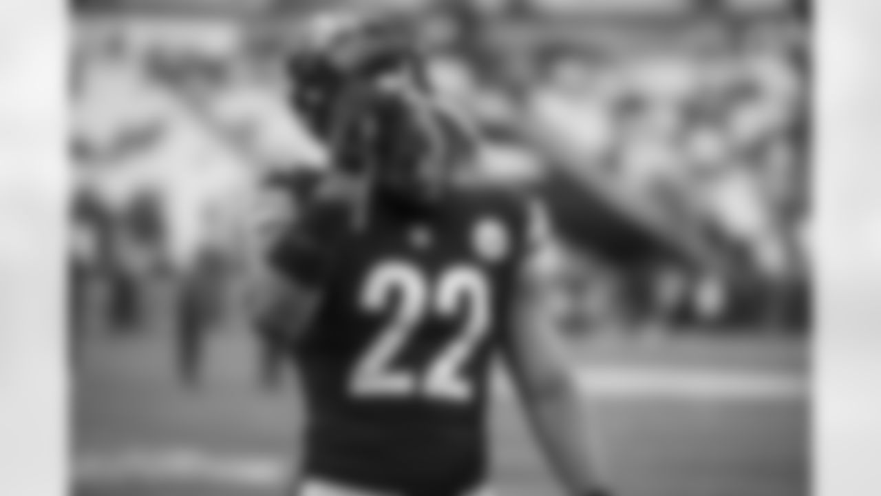 Pittsburgh Steelers running back Najee Harris (22) during a regular season game between the Pittsburgh Steelers and the Baltimore Ravens, Sunday, Dec. 5, 2021 in Pittsburgh, PA. The Steelers beat the Ravens 20-19. (Caitlyn Epes / Pittsburgh Steelers)
