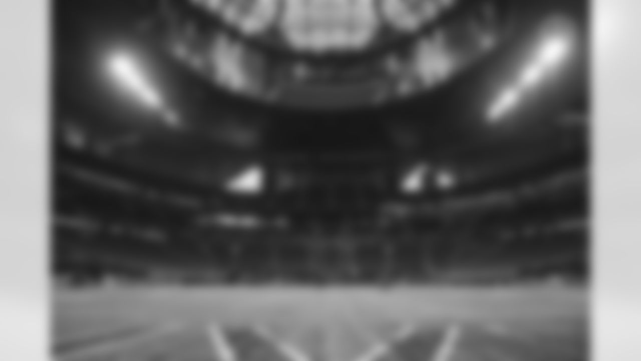 A general view if Mercedes-Benz Stadium during a regular season game between the Pittsburgh Steelers and the Atlanta Falcons, Sunday, Dec. 4, 2022 in Atlanta, GA. (Karl Roser / Pittsburgh Steelers)