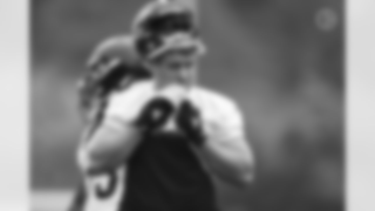 Pittsburgh Steelers fullback Derek Watt (44) participates in the Organized Team Activities (OTAs), Wednesday June 2, 2021 at the UPMC Rooney Sports Complex. (Karl Roser / Pittsburgh Steelers)