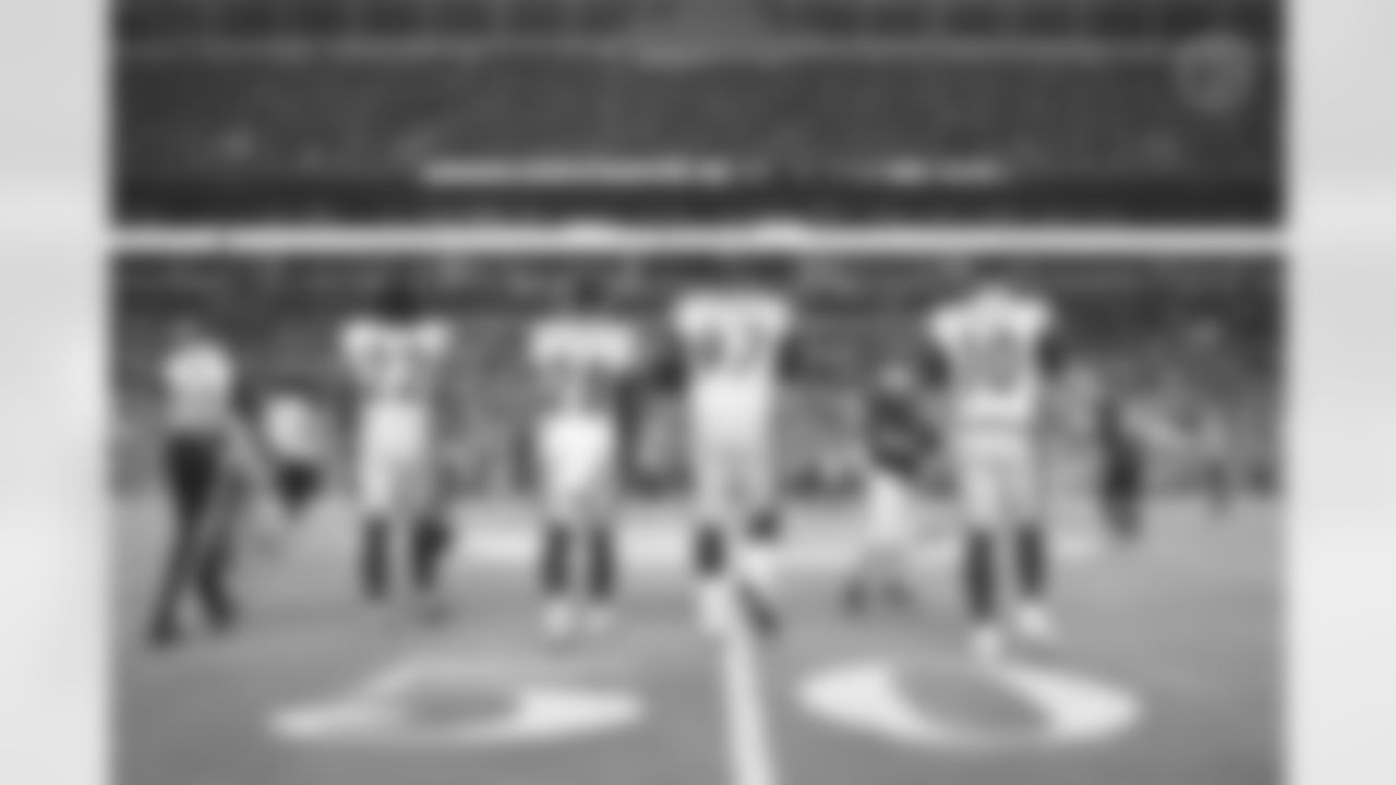 Pittsburgh Steelers running back Najee Harris (22), Pittsburgh Steelers safety Miles Killebrew (28), Pittsburgh Steelers defensive tackle Cameron Heyward (97) and Pittsburgh Steelers quarterback Mitch Trubisky (10) during a regular season game between the Pittsburgh Steelers and the Miami Dolphins, Sunday, Oct. 23, 2022 in Miami, FL. (Karl Roser / Pittsburgh Steelers)