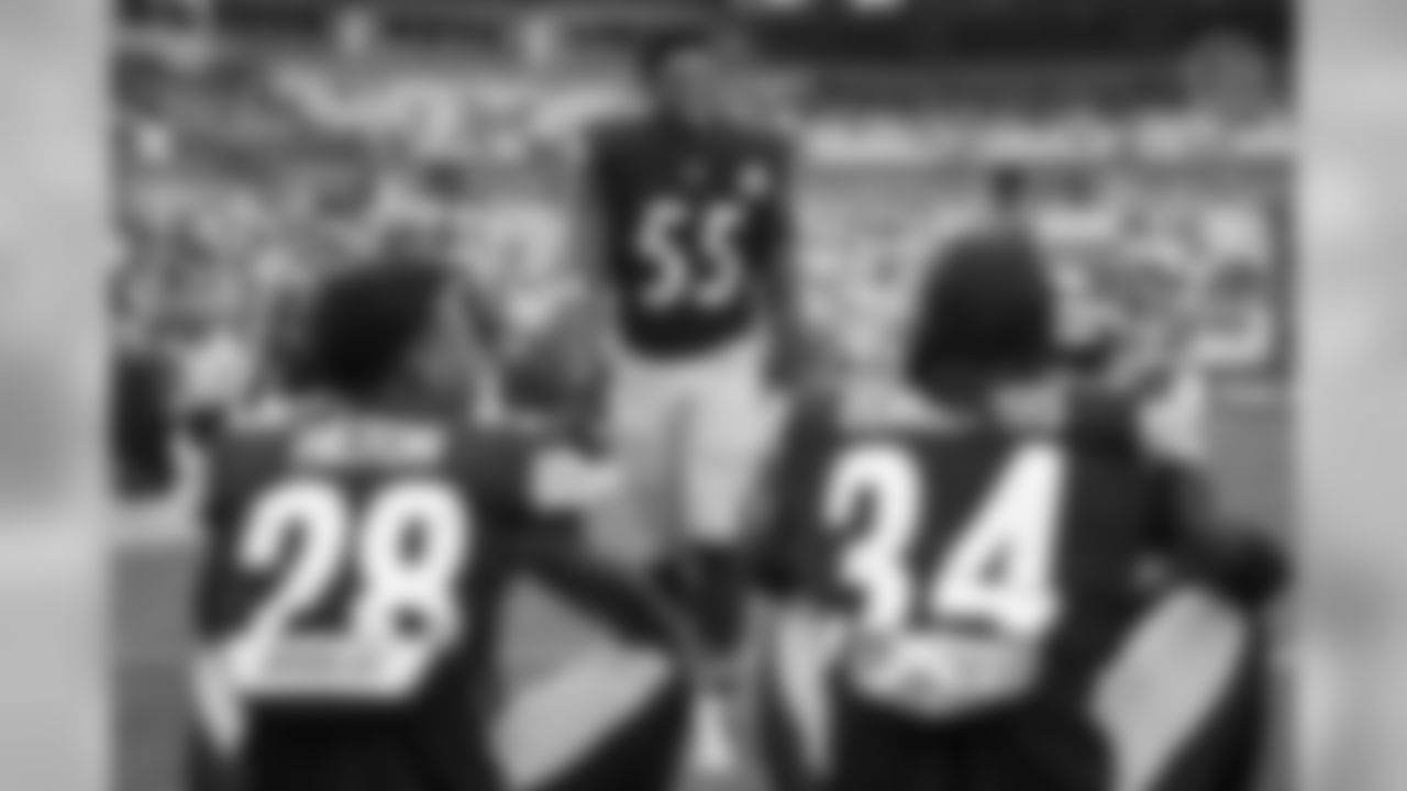 Devin Bush, Mike Hilton and Terrell Edmunds