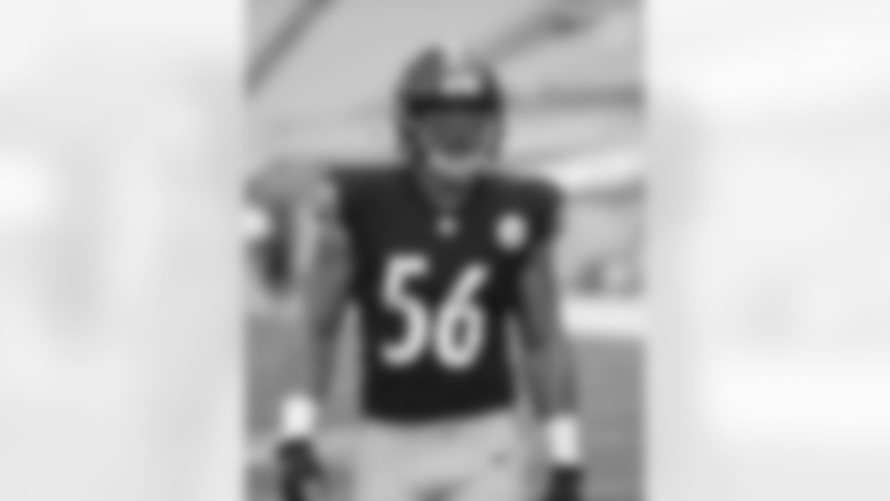 Pittsburgh Steelers linebacker Alex Highsmith (56) during a regular season game between the Pittsburgh Steelers and the Houston Texans, Sunday, Sept. 27, 2020 in Pittsburgh, PA. The Steelers defeated the Texans 28-21. (Karl Roser / Pittsburgh Steelers)