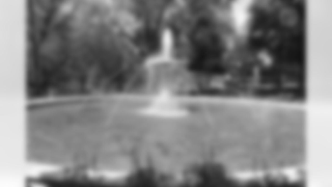The City of Pittsburgh dedicated a fountain in Allegheny Commons Park to the late Patricia Regan Rooney, Thursday, May 6, 2021 in Pittsburgh, PA. (Karl Roser / Pittsburgh Steelers)