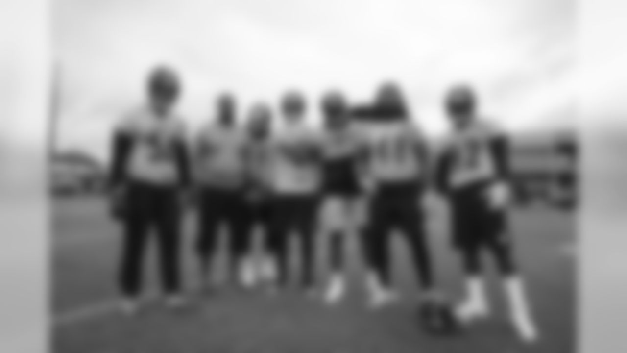 Pittsburgh Steelers players participate in the Organized Team Activity (OTA) at the UPMC Rooney Sports Complex.