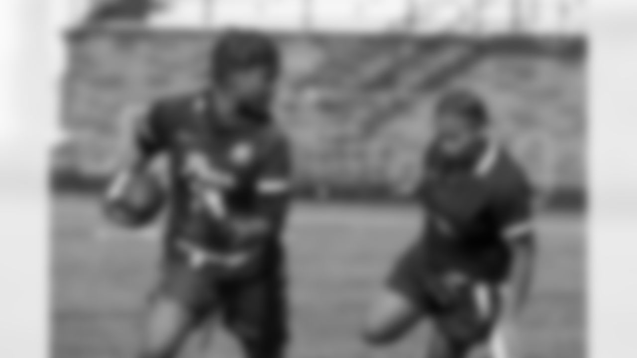 Week 5 of the Steelers' Girls High School Flag Football season, Sunday, May 14, 2023 at Gateway High School. (Arron Anastasia / Pittsburgh Steelers)
