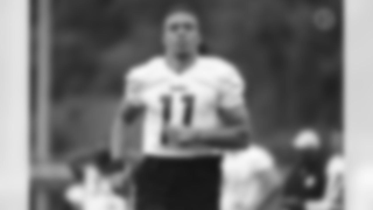 Pittsburgh Steelers wide receiver Chase Claypool (11) participates in the Organized Team Activities (OTAs), Wednesday June 9, 2021 at the UPMC Rooney Sports Complex. (Caitlyn Epes / Pittsburgh Steelers)
