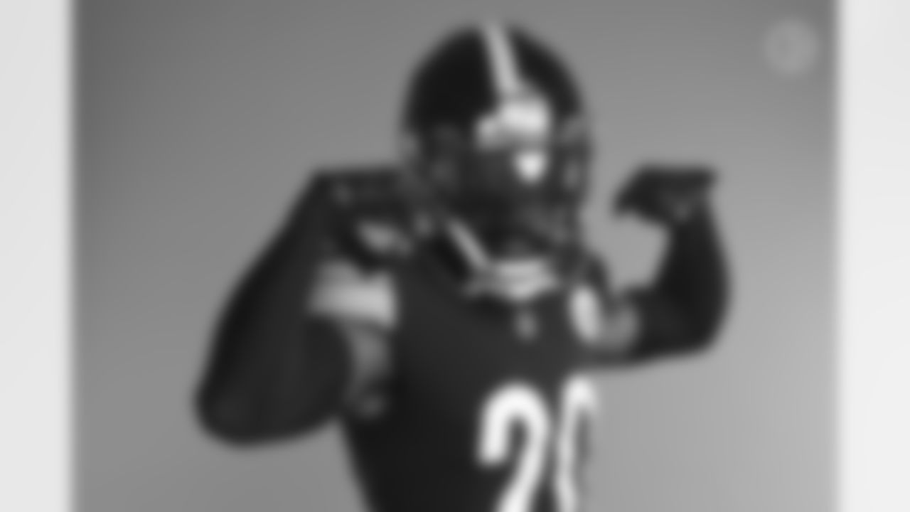 Pittsburgh Steelers cornerback Cameron Sutton (20) poses for a photo during the Steelers 2021 media day, Saturday, July 24, 2021 in Pittsburgh, PA. (Karl Roser / Pittsburgh Steelers)