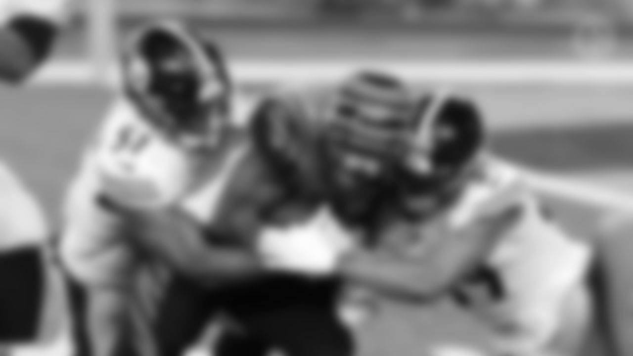 Pittsburgh Steelers linebacker Avery Williamson (51) and Pittsburgh Steelers safety Minkah Fitzpatrick (39) during a regular season game between the Pittsburgh Steelers and the Cincinnati Bengals, Monday, Dec. 21, 2020 in Cincinnati, OH. (Jay LaPrete / Pittsburgh Steelers)