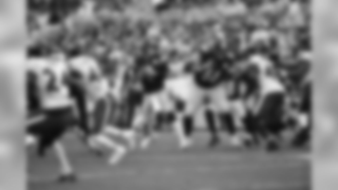 A 2019 regular season game between the Pittsburgh Steelers and the Baltimore Ravens on Sunday, October 6, 2019.