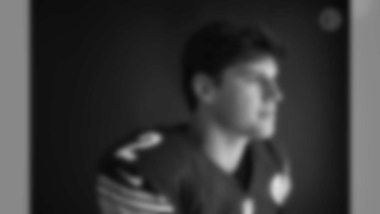 Pittsburgh Steelers quarterback Mason Rudolph (2) poses for a photo during the Steelers 2020 media day, Wednesday, Aug. 5, 2020 in Pittsburgh, PA. (Karl Roser / Pittsburgh Steelers)