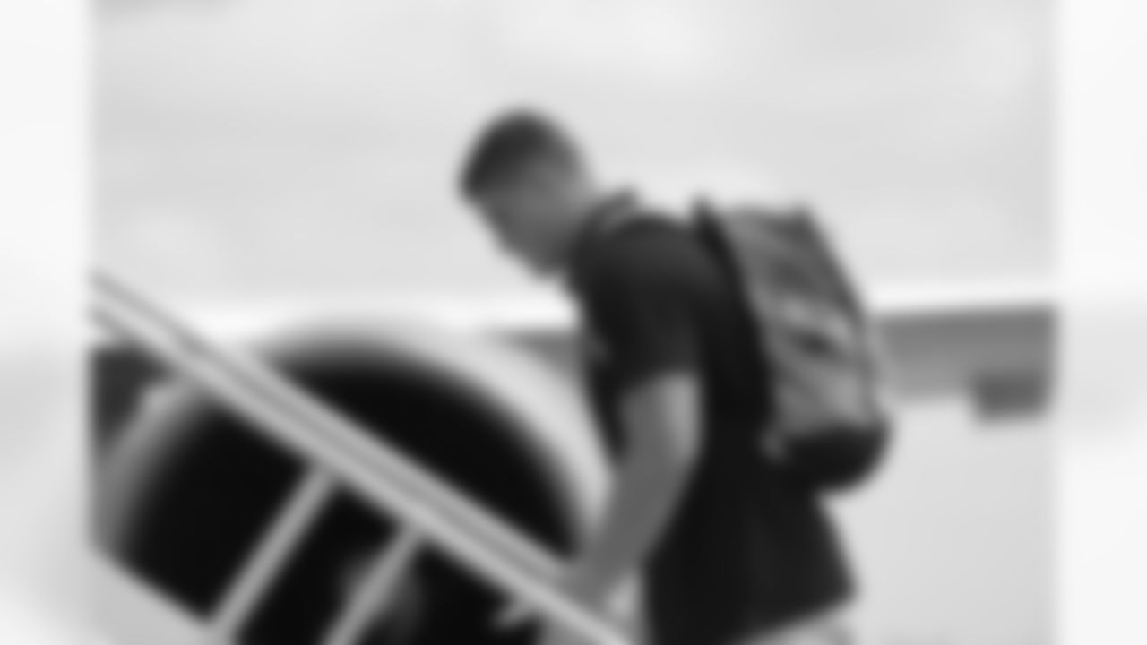 Pittsburgh Steelers tight end Zach Gentry (81) travels to Charlotte for the Week 3 preseason matchup against the Carolina Panthers, Thursday, Aug. 26, 2021. (Karl Roser / Pittsburgh Steelers)