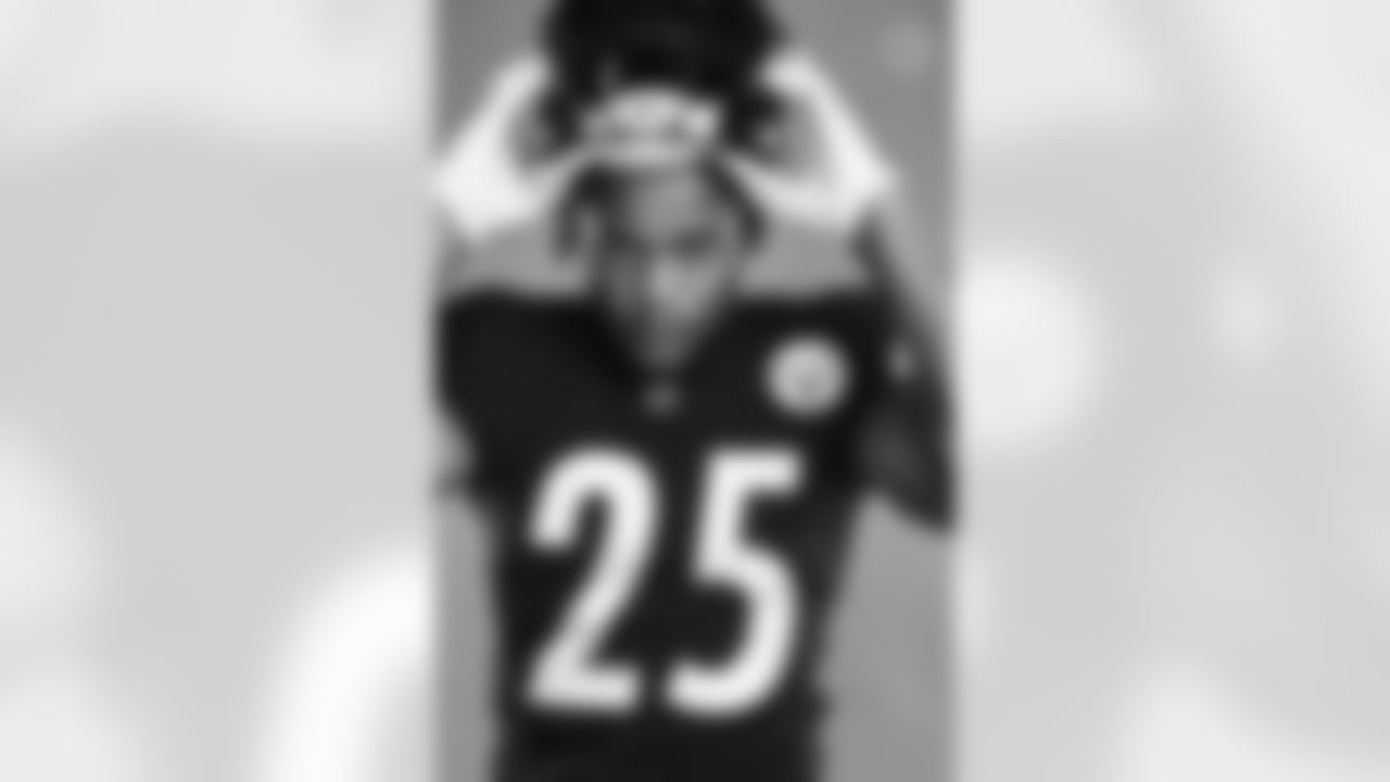 Pittsburgh Steelers safety Antoine Brooks Jr. (25) poses for a photo during the Steelers 2021 media day, Saturday, July 24, 2021 in Pittsburgh, PA. (Caitlyn Epes / Pittsburgh Steelers)