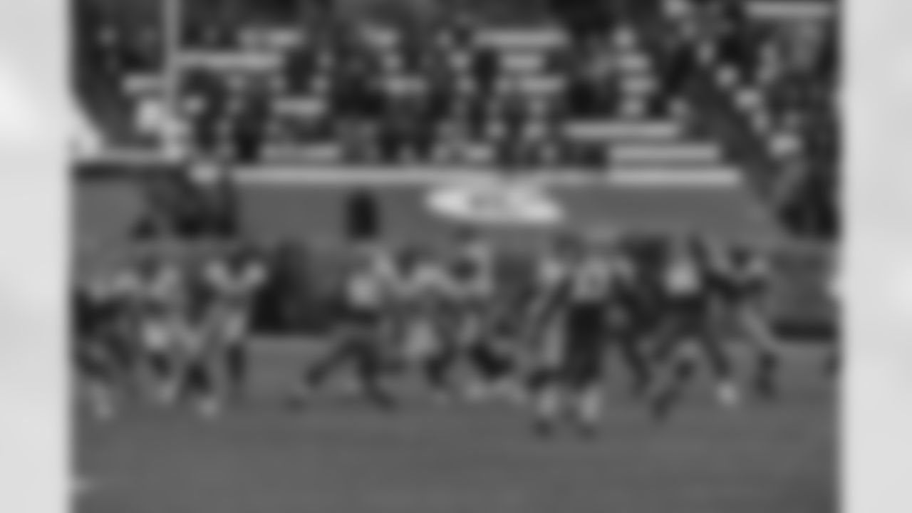 Pittsburgh Steelers during a regular season game between the Pittsburgh Steelers and the Cleveland Browns, Sunday, Jan. 3, 2021 in Cleveland, OH. (Caitlyn Epes / Pittsburgh Steelers)