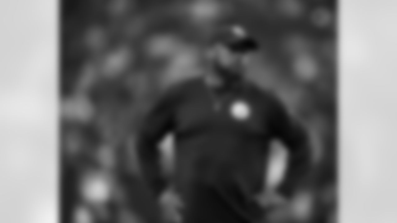 Pittsburgh Steelers head coach Mike Tomlin during a regular season game between the Pittsburgh Steelers and the Las Vegas Raiders, Sunday, Sept. 24, 2023 in Las Vegas, NV. (Karl Roser / Pittsburgh Steelers)