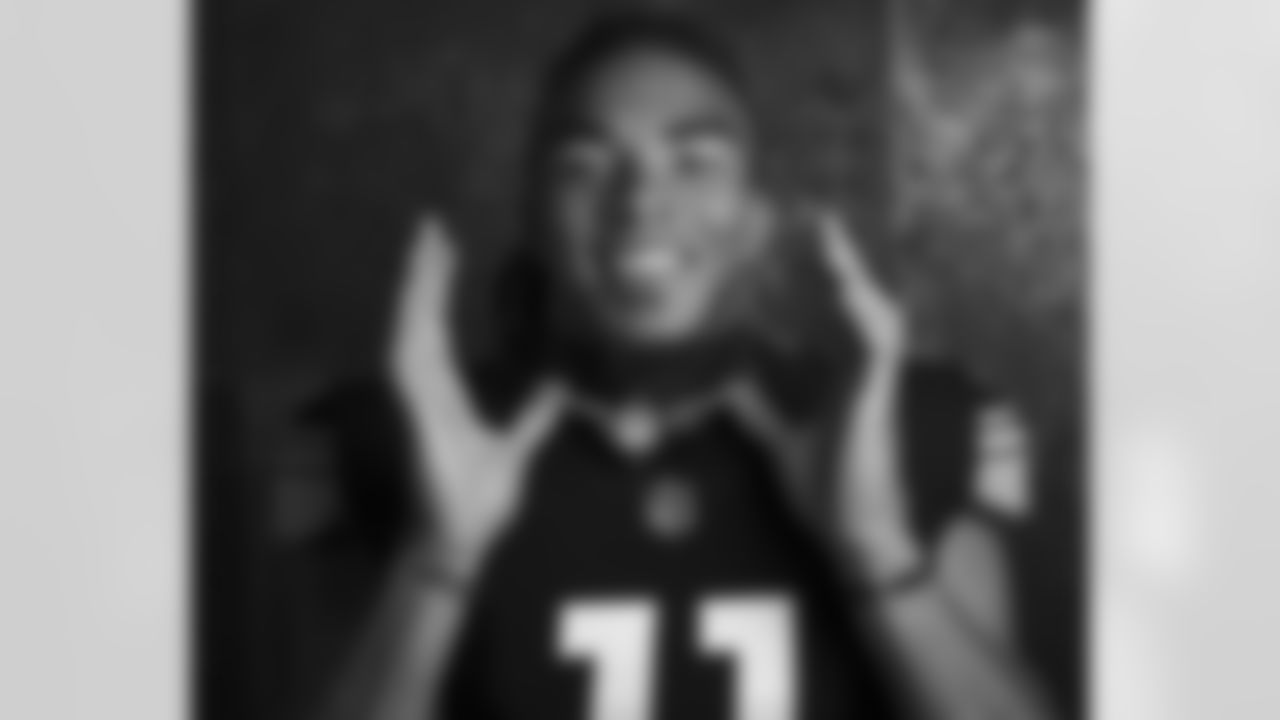 Pittsburgh Steelers wide receiver Chase Claypool (11) poses for a photo during the Steelers 2021 media day, Friday, July 23, 2021 in Pittsburgh, PA. (Karl Roser / Pittsburgh Steelers)