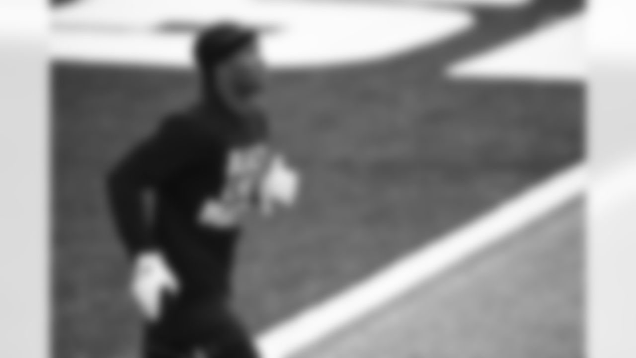 Pittsburgh Steelers wide receiver Ray-Ray McCloud (14) warms up before a regular season game between the Pittsburgh Steelers and the New York Giants, Monday, Sept. 14, 2020 in East Rutherford, NJ. (Ben Solomon / Pittsburgh Steelers)