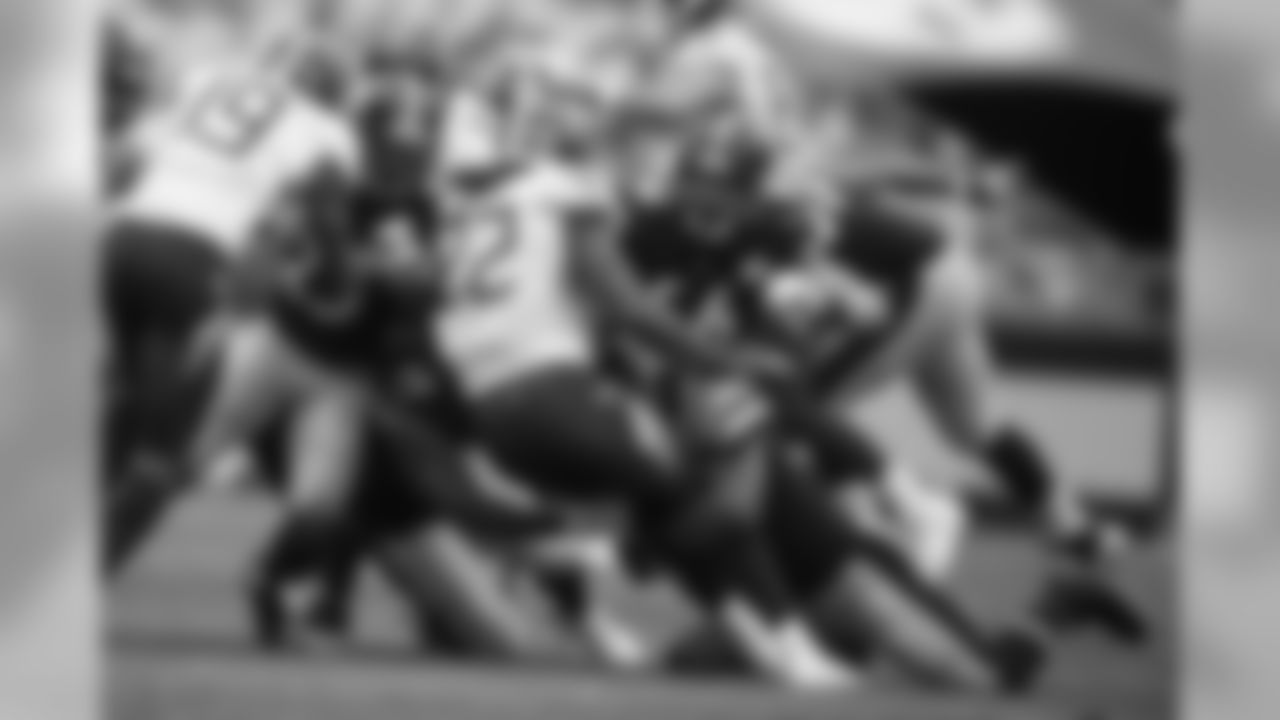 Jonathan Bostic, Vince Williams, Artie Burns, and Anthony Chickillo