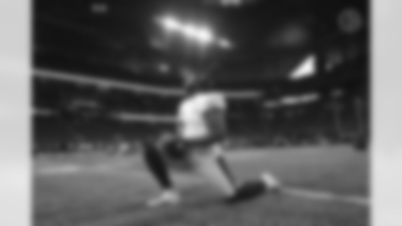 Pittsburgh Steelers punter Pressley Harvin III (6) during a regular season game between the Pittsburgh Steelers and the Atlanta Falcons, Sunday, Dec. 4, 2022 in Atlanta, GA. (Abigail Dean / Pittsburgh Steelers)