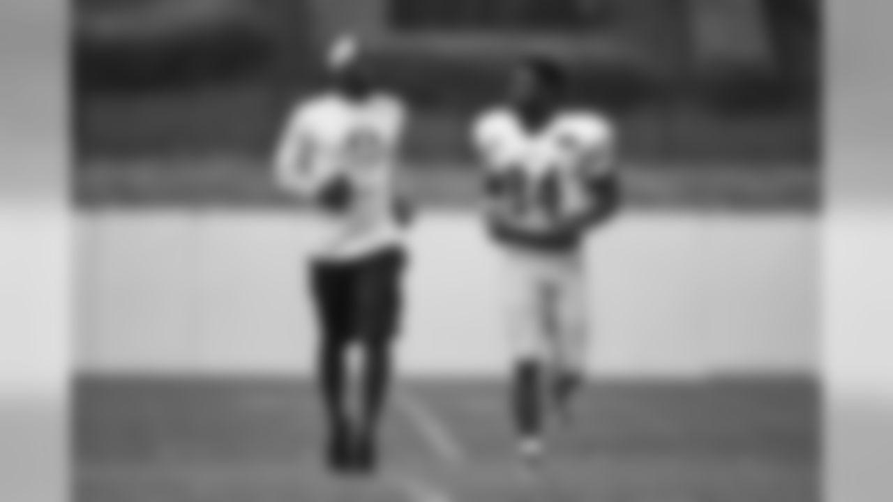 Santonio Holmes and Antonio Brown