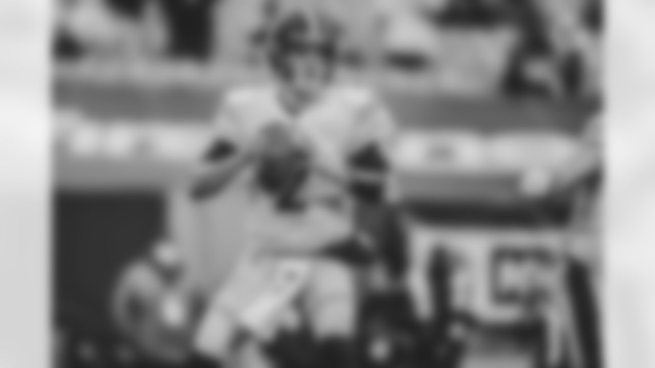 Pittsburgh Steelers quarterback Mason Rudolph (2) during a regular season game between the Pittsburgh Steelers and the Cleveland Browns, Sunday, Jan. 3, 2021 in Cleveland, OH. The Browns defeated the Steelers 24-22. (Karl Roser / Pittsburgh Steelers)