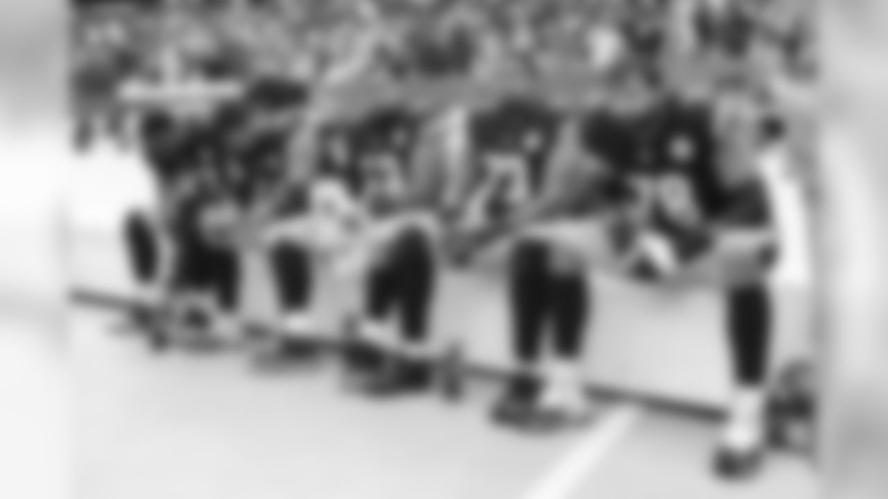 Marcus Gilbert, David DeCastro, Maurkice Pouncey, Ramon Foster, and Alejandro Villanueva