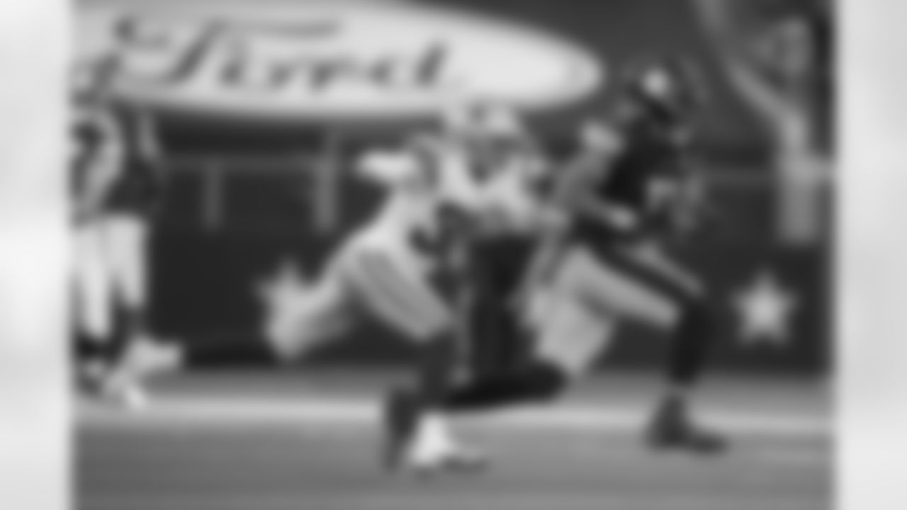 Pittsburgh Steelers wide receiver Chase Claypool (11) during a regular season game between the Pittsburgh Steelers and the Dallas Cowboys, Sunday, Nov. 8, 2020 in Dallas, TX. The Steelers defeated the Cowboys 24-19. (Karl Roser / Pittsburgh Steelers)