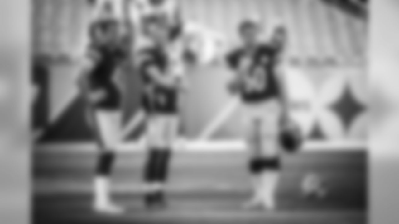 P Jordan Berry, K Chris Boswell and LS Greg Warren