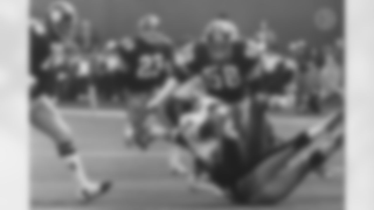 Jack Lambert was inducted into the Pro Football Hall of Fame in 1990