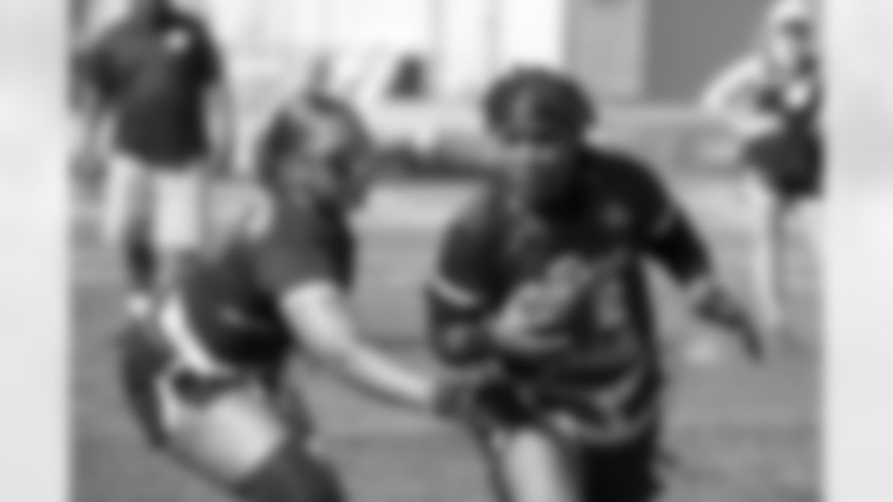Week 5 of the Steelers' Girls High School Flag Football season, Sunday, May 14, 2023 at Gateway High School. (Arron Anastasia / Pittsburgh Steelers)
