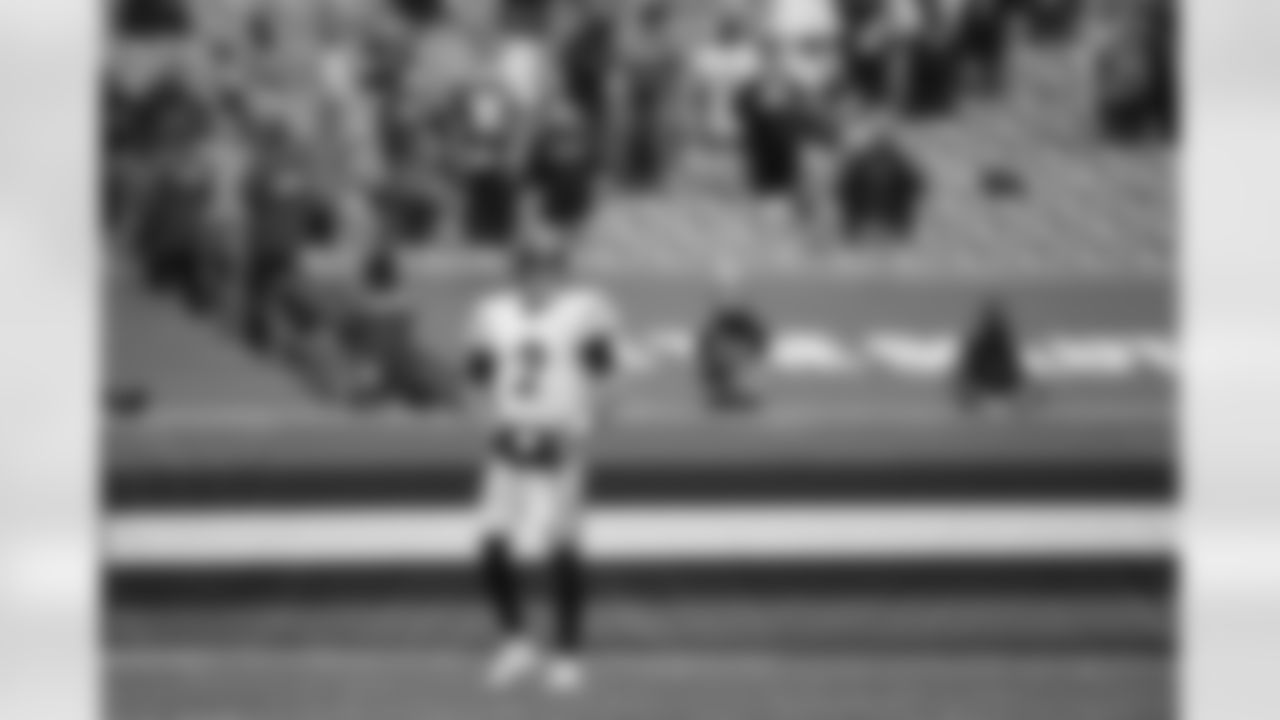 Pittsburgh Steelers quarterback Mason Rudolph (2) during a regular season game between the Pittsburgh Steelers and the Cleveland Browns, Sunday, Jan. 3, 2021 in Cleveland, OH. (Karl Roser / Pittsburgh Steelers)