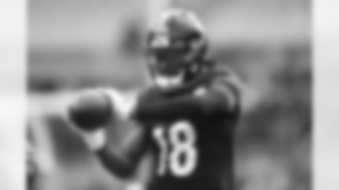 Pittsburgh Steelers wide receiver Diontae Johnson (18) during a regular season game between the Pittsburgh Steelers and the Tampa Bay Buccaneers, Sunday, Oct. 16, 2022 in Pittsburgh, PA. (Karl Roser / Pittsburgh Steelers)