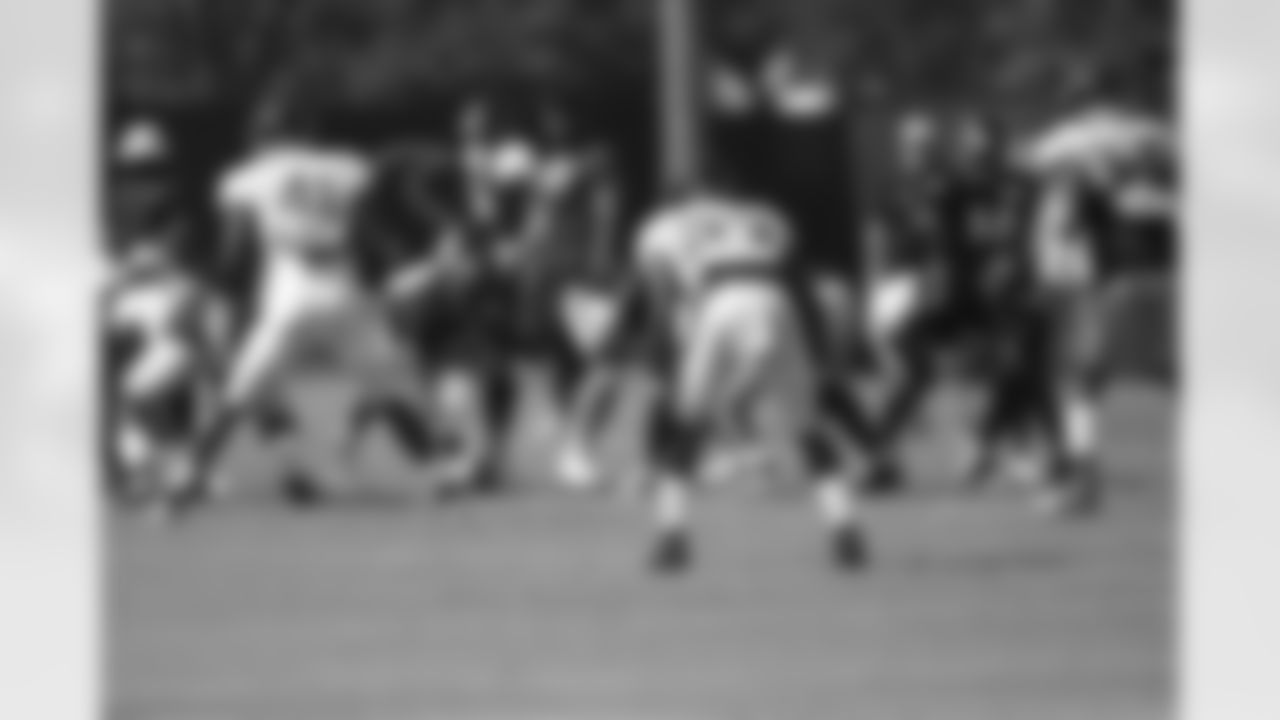 An image from the Aug. 23, 2020 preseason training camp practice in Houston, TX.