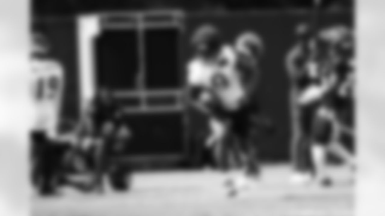 An October 25th, 2023 image from the Regular Season Practice at NRG Stadium in Houston, TX.
