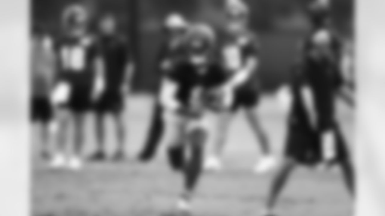 An October 4, 2023 image from the regular season practice at NRG Stadium in Houston, TX.