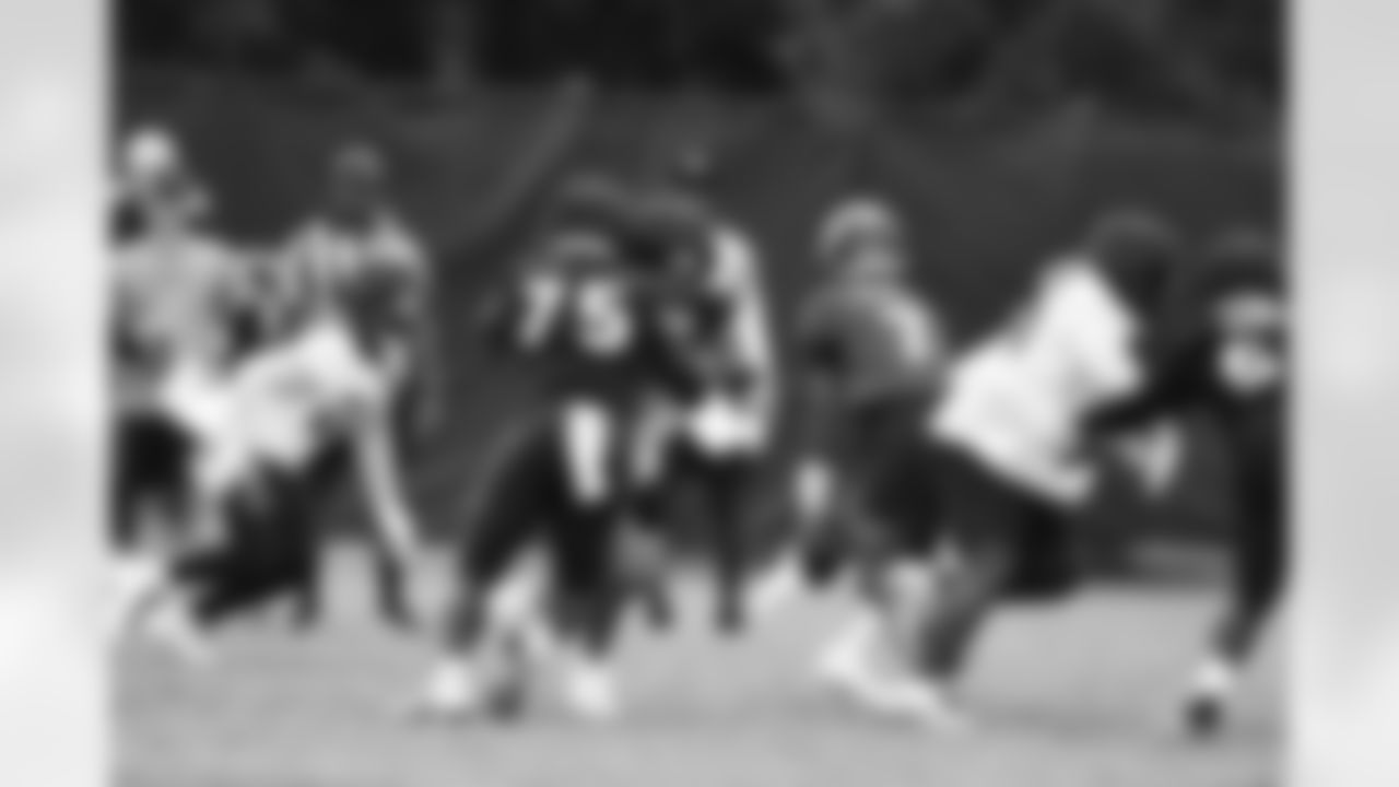 An October 25th, 2023 image from the Regular Season Practice at NRG Stadium in Houston, TX.