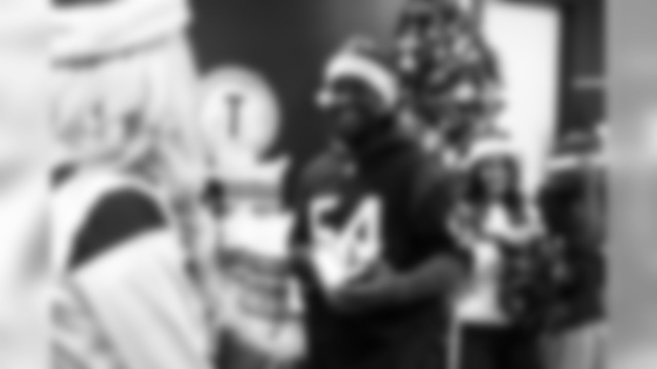 An image from the Dec. 10, 2019 Houston Texans Teen Club holiday party.