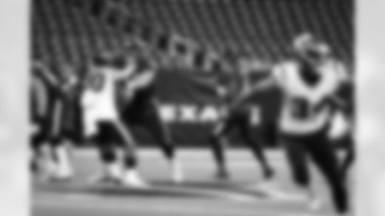 An Aug. 27, 2020 image of a Texans training camp scrimmage at NRG Stadium.