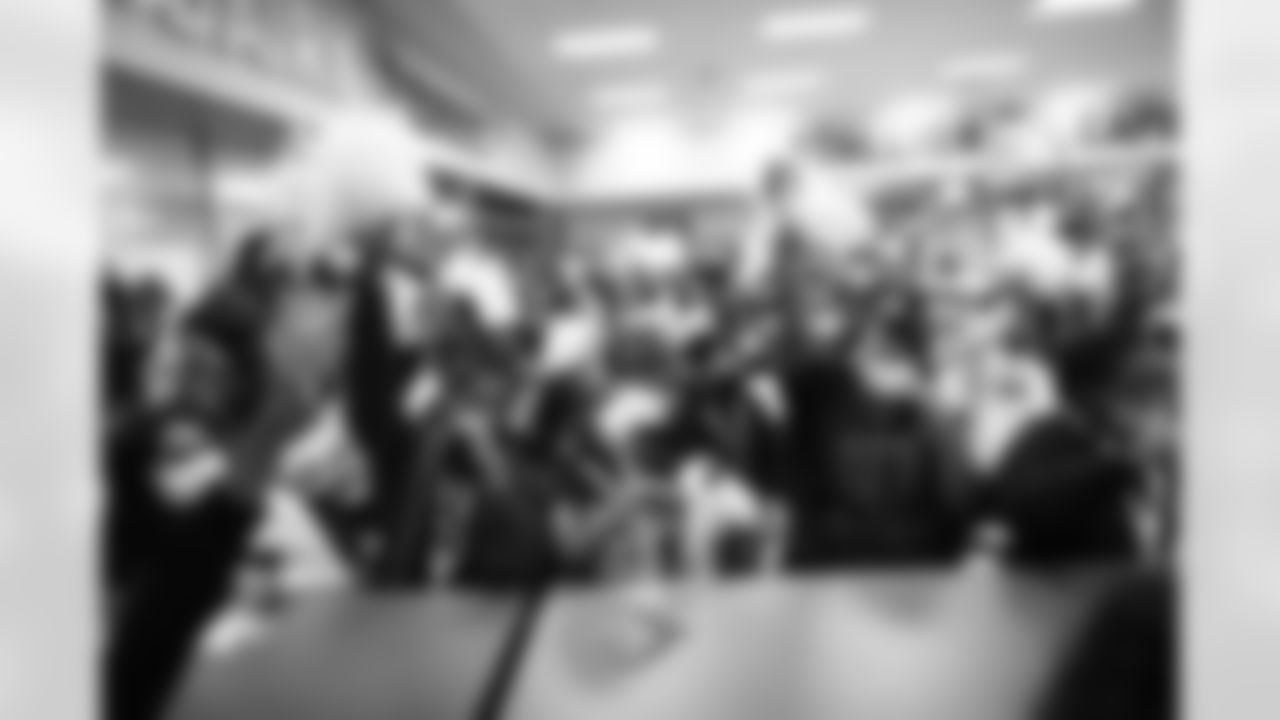 An image from the Oct. 19, 2021 Huddle Against Hunger event at J. Ruth Smith Elementary School in Houston, TX.