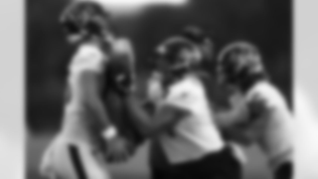An October 25th, 2023 image from the Regular Season Practice at NRG Stadium in Houston, TX.