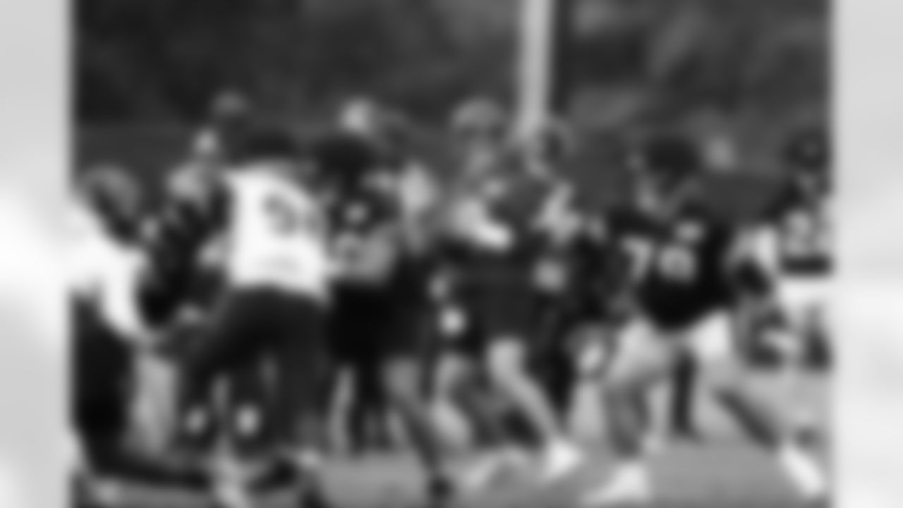 An October 11, 2023 image from the Regular Season Practice at NRG Stadium in Houston, TX.