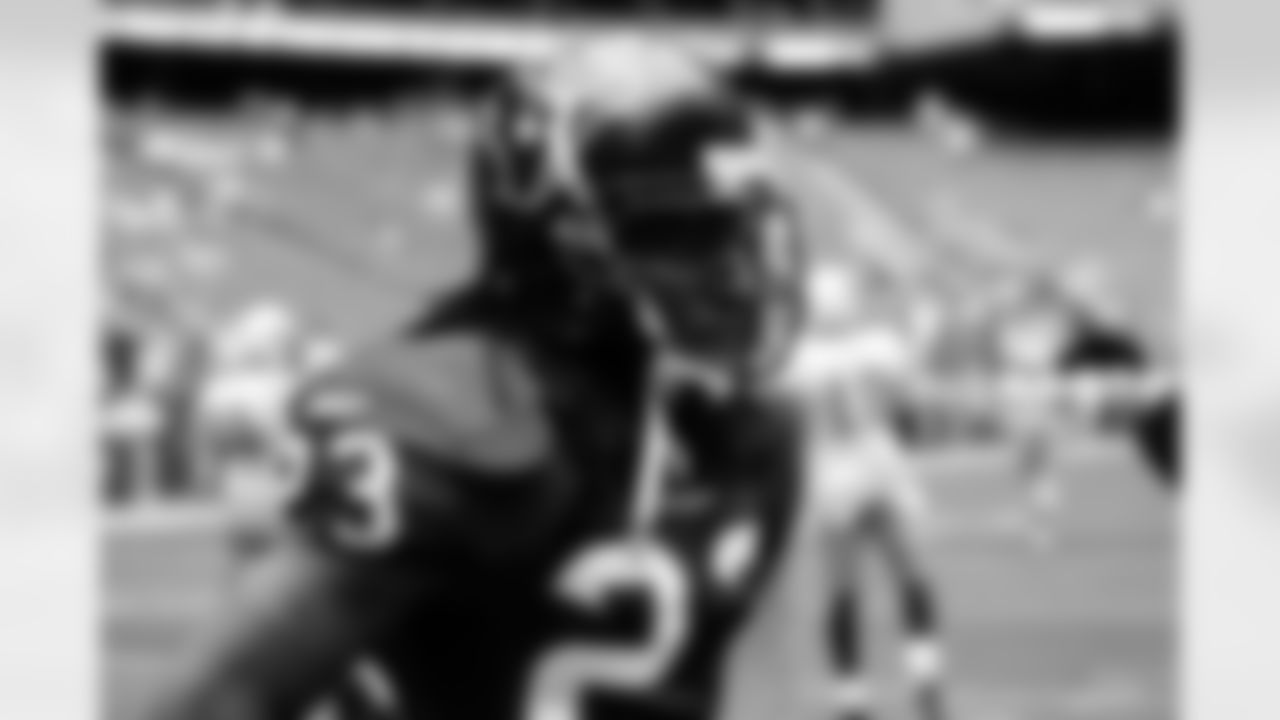 Cornerback Dunta Robinson has two interceptions this season.