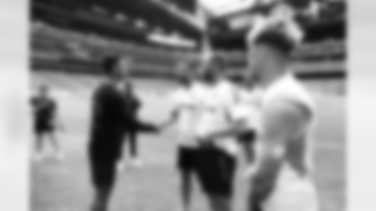 A July 27, 2023 image from the Manchester United Jersey Swap at NRG Stadium in Houston, TX.