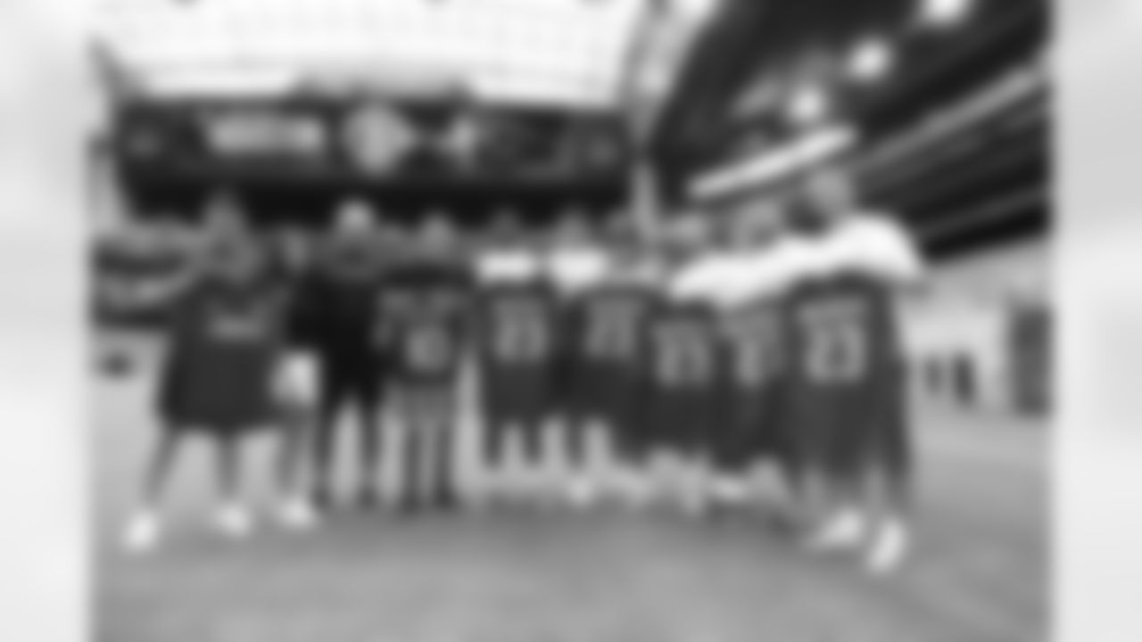 A July 27, 2023 image from the Manchester United Jersey Swap at NRG Stadium in Houston, TX.